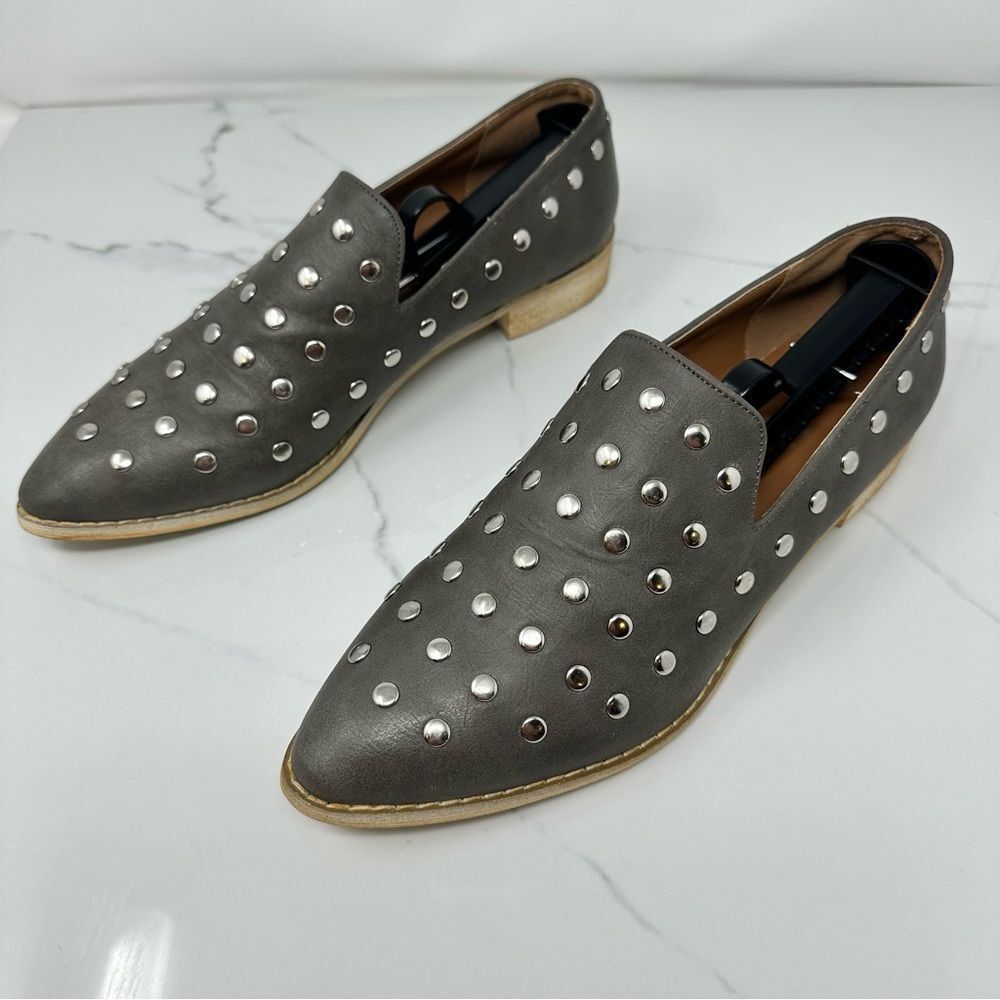 Mi.im for Anthropologie Studded Flats- Size 10